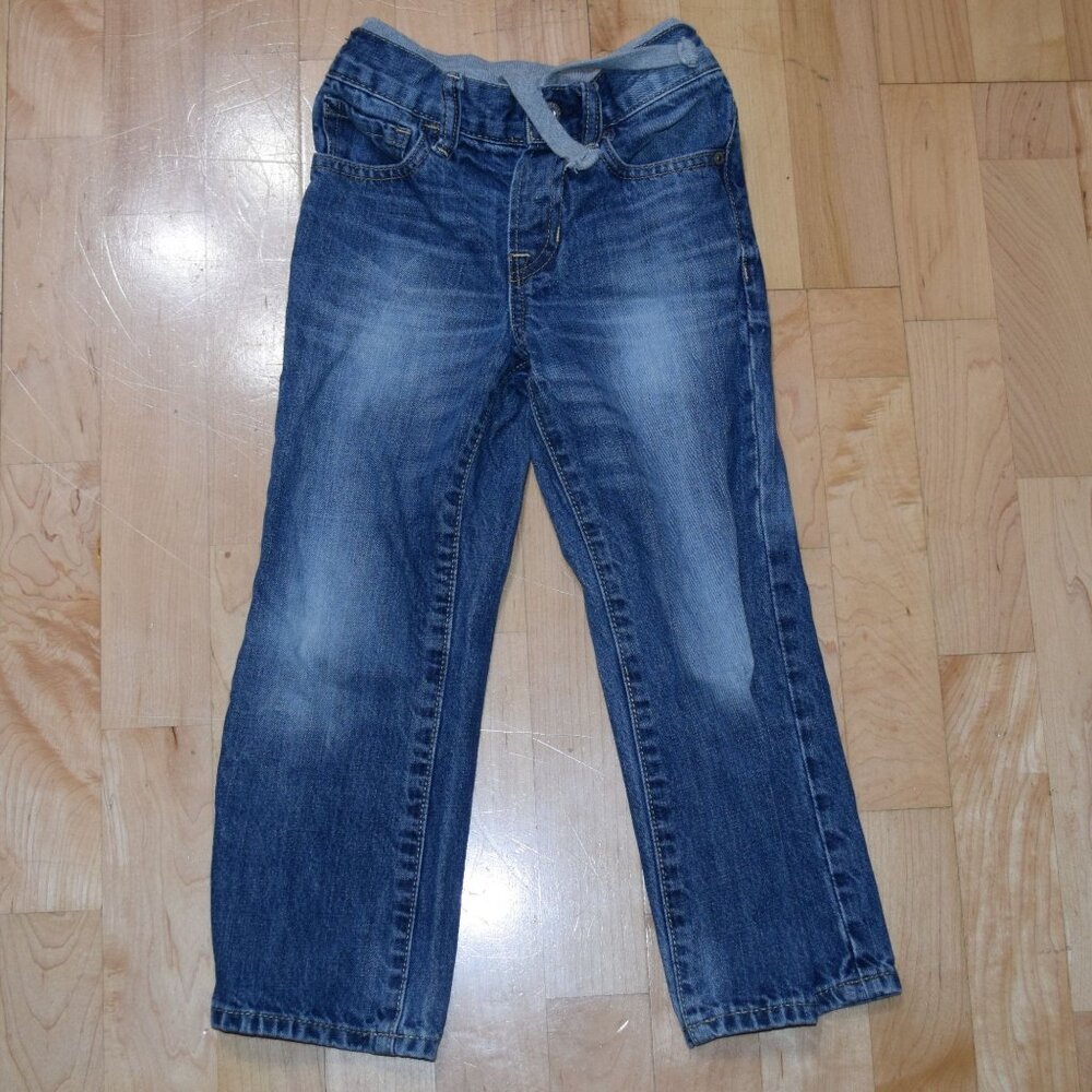 GAP Boys' Sz 4 Comfort Waist Distressed Jeans - EXCELLENT